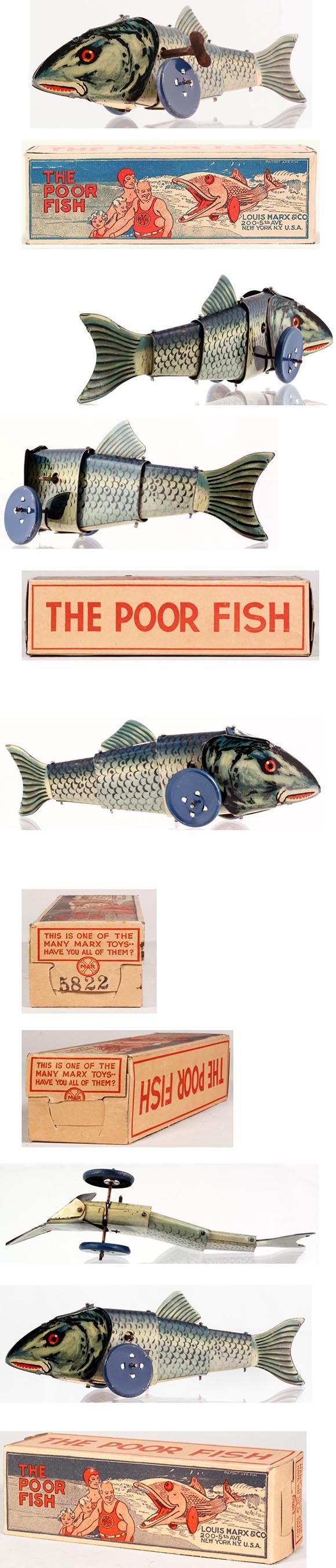 1936 Marx, The Poor Fish in Original Box